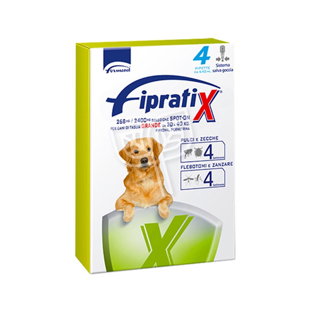 FIPRATIX SPOT-ON CANE GRANDE - 4 PIPETTE